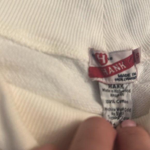 Hank crop sweats size S and matching zip up size S - Picture 2 of 7